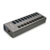 USB jagaja I-TEC U3CHARGEHUB10, 10 porti, koos toiteadapteriga