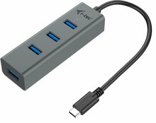 USB jagaja I-TEC C31HUBMETAL403, hall