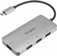 USB jagaja Targus ACH226EU, 4 porti, hõbe