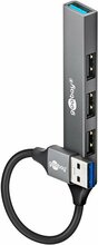 USB jagaja Goobay Slim 4-Port USB-A to USB-A, mudel 74456
