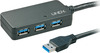 USB jagaja Lindy 43159, 10 m, must