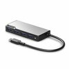 USB jagaja Alogic UCFUUA-SGR Fusion Swift 4-in-1, USB-C, hõbe