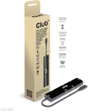 USB jagaja Club3D CSV-1599 USB-C (USB4), 6-in-1, must