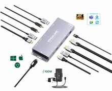 USB jagaja Vivolink VLUSBCHUB3, Dual HDMI