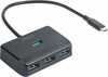 USB-C jagaja Deltaco USBC-HUB203, 4x USB-A, must
