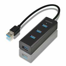 USB jagaja AXAGON HUE-S2B, 4 porti, 30 cm