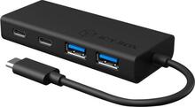 USB jagaja ICY Box IB-HUB1426-CPD, must