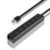 USB jagaja AXAGON HUE-SA7BP, 7x USB3.0, must
