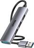 USB jagaja Unitek COMPACT USB-A HUB 3x USB 2.0 + 1x USB 3.0, 5 Gbps