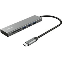 USB jagaja Trust 24191, alumiinium
