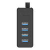 USB jagaja Orico W5P-U3-030-BK-EP-IP, must