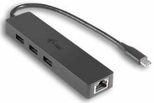USB jagaja I-TEC C31GL3SLIM, must