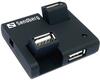 USB jaotur Sandberg 133-67, 4 porti, USB 2.0