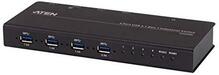 USB jagaja Aten US3344I, 4-Port USB 3.1 Gen1 Industrial Switch, must