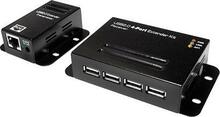 USB jagaja laiendusega Logilink UA0252 USB 2.0, 4 porti, PoE