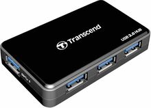 USB jagaja Transcend TS-HUB3K, must