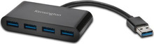 USB jagaja Kensington K39121EU UH4000, 4 porti, must