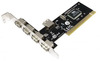 USB jagaja Logilink PC0028 4+1-port USB 2.0 PCI