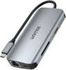 USB-C jagaja Unitek ACTIVE HUB D1122A01, 2x HDMI 4K, RJ45, PD 100W, hall