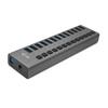 USB jaotur I-TEC U3CHARGEHUB13, 13 porti, koos toiteadapteriga 60 W