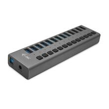 USB jaotur I-TEC U3CHARGEHUB13, 13 porti, koos toiteadapteriga 60 W