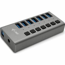 USB jagaja I-TEC U3CHARGEHUB7, 7 porti, hall