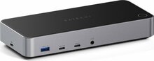 Ekraani dokk Satechi Triple 4K Display Docking Station STH92, must/hõbe