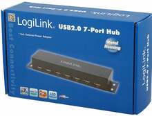 USB jagaja Logilink UA0148, 7 porti, USB 2.0, metall