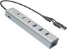 USB jagaja I-Tec CAHUBMETAL7 Charging Metal HUB 7 porti, hall