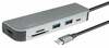 USB-C jaotur Logilink UA0343, must
