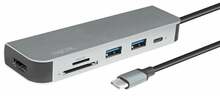 USB-C jaotur Logilink UA0343, must