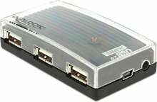USB jagaja Delock 61393, 4x USB-A 2.0, must