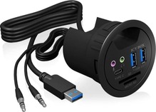 USB jagaja RaidSonic IB-HUB1404A, 120 cm
