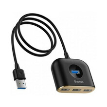 USB jagaja Baseus CAHUB-AY01, 4-in-1, must