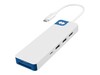 USB-C jagaja Hyper HyperDrive Flex 8 Port, sinine