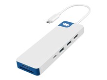 USB-C jagaja Hyper HyperDrive Flex 8 Port, sinine