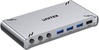 KVM lüliti Unitek USB-C 10Gbps HDMI ja failiedastusega