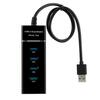 USB jagaja Roger AD15651, 4 x USB 3.0, must