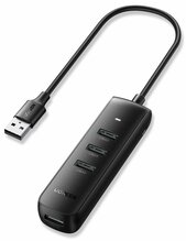 USB jagaja Ugreen CM416, 4-in-1, must