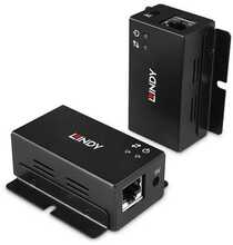 USB pikendusadapter Lindy 43386, 2 pordiga, 50 m, must