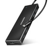 USB jagaja Axagon HUE-F7C, 7 porti, must