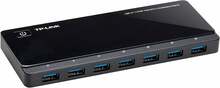 USB jagaja TP-Link UH720, 7 porti USB 3.0, must