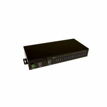 USB jagaja Exsys EX-1116HMVS, 16 porti, USB 3.2 Gen1, DIN siin, ülepinge kaitsega