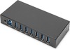 USB jagaja Digitus DA-70258-1, 7 porti, USB 3.0, Industrial Line