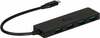 USB jagaja I-TEC C31HUB404, must