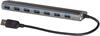 USB jagaja I-TEC U3HUB778, hõbedane