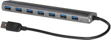 USB jagaja I-TEC U3HUB778, hõbedane