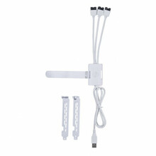 USB-jaotur Lian Li PW-U2TPAW, valge