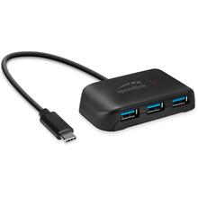 USB jagaja Speedlink SNAPPY EVO, 4 porti, must