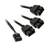 USB jagaja Lian Li PW-U2HB, 1 USB-st 3 USB-le